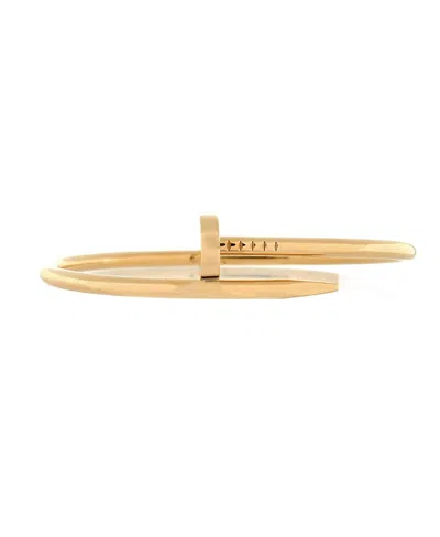 Pre-owned Pre-owned Cartier  Cartier Classic Juste Un Clou Bracelet 18k Gold