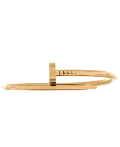 Pre-owned Pre-owned Cartier  Cartier Classic Juste Un Clou Bracelet 18k Gold