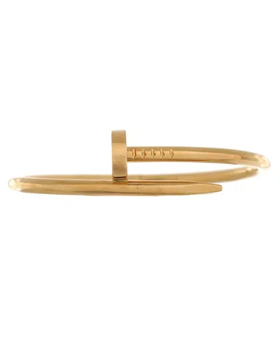 Pre-owned Pre-owned Cartier  Cartier Classic Juste Un Clou Bracelet 18k Gold