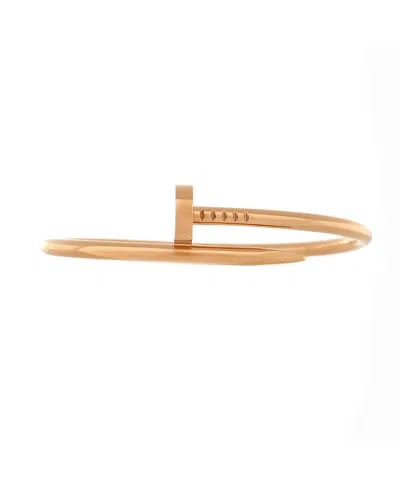 Pre-owned Pre-owned Cartier  Cartier Classic Juste Un Clou Bracelet 18k Rose Gold