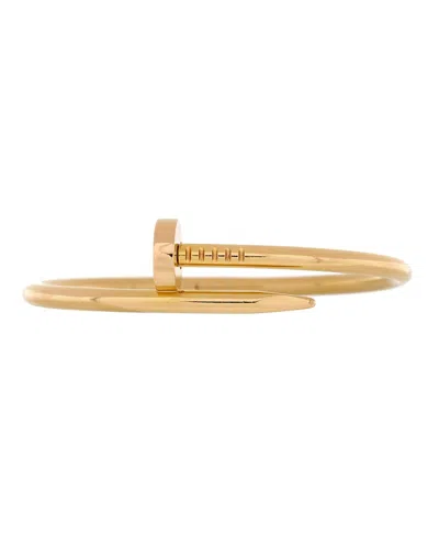 Pre-owned Pre-owned Cartier  Cartier Classic Juste Un Clou Bracelet 18k Rose Gold