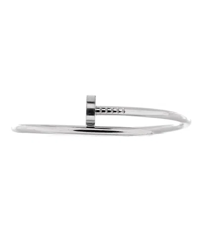 Pre-owned Pre-owned Cartier  Cartier Classic Juste Un Clou Bracelet 18k White Gold