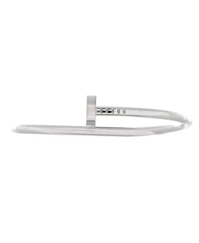 Pre-owned Pre-owned Cartier  Cartier Classic Juste Un Clou Bracelet 18k White Gold
