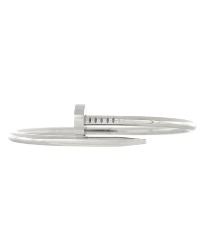 Pre-owned Pre-owned Cartier  Cartier Classic Juste Un Clou Bracelet 18k White Gold
