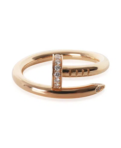 Pre-owned Pre-owned Cartier  Cartier Juste Un Clou 18k Rose Gold Ring