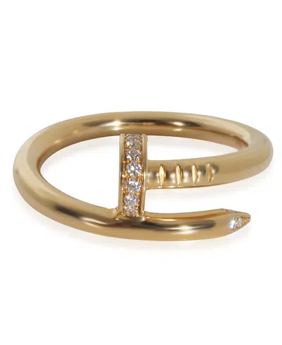 Pre-owned Pre-owned Cartier  Cartier Juste Un Clou 18k Yellow Gold Ring