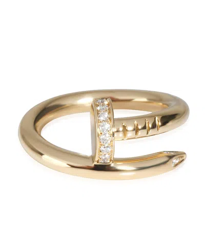 Pre-owned Pre-owned Cartier  Cartier Juste Un Clou 18k Yellow Gold Ring In K Gold