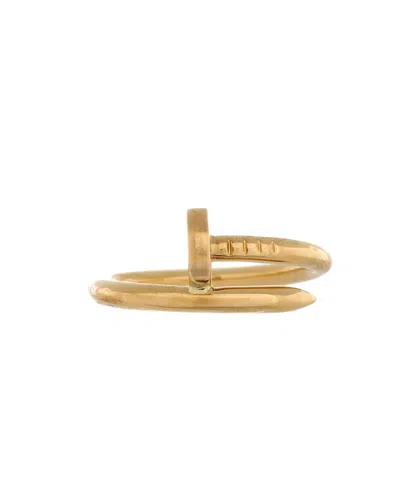Pre-owned Pre-owned Cartier  Cartier Juste Un Clou Ring 18k Gold