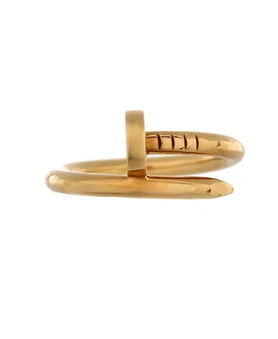 Pre-owned Pre-owned Cartier  Cartier Juste Un Clou Ring 18k Gold
