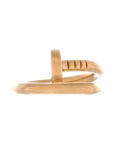 Pre-owned Pre-owned Cartier  Cartier Juste Un Clou Ring 18k Gold
