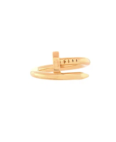 Pre-owned Pre-owned Cartier  Cartier Juste Un Clou Ring 18k Gold
