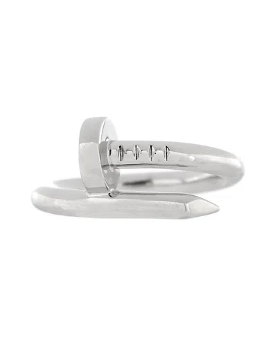 Pre-owned Pre-owned Cartier  Cartier Juste Un Clou Ring 18k White Gold