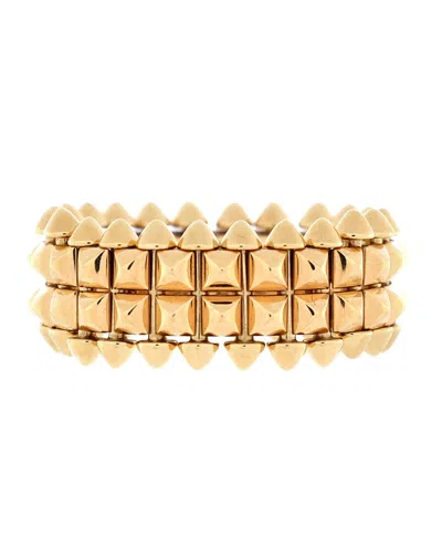 Pre-owned Pre-owned Cartier  Cartier Large Clash De Cartier 2 Row Ring 18k Gold