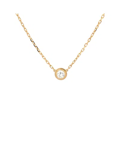 Pre-owned Pre-owned Cartier  Cartier Large D'amour Pendant Necklace 18k Gold With Diamond