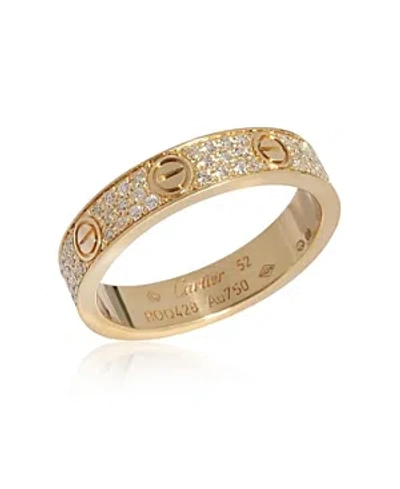 Pre-owned Cartier  Cartier Love 18k Gold Band