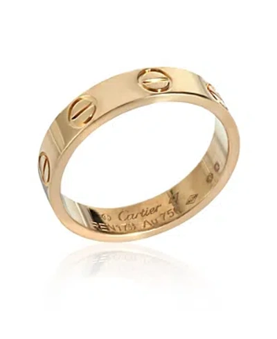 Pre-owned Cartier  Cartier Love 18k Gold Wedding Band