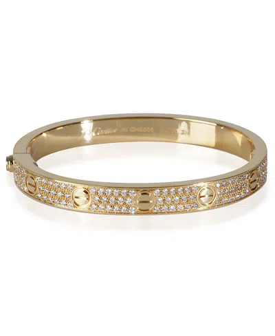 Pre-owned Pre-owned Cartier  Cartier Love 18k Rose Gold Bracelet