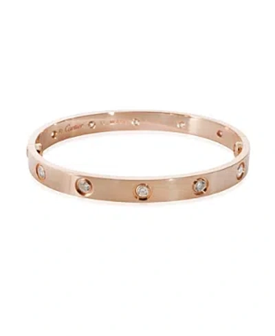 Pre-owned Cartier  Cartier Love 18k Rose Gold Bracelet