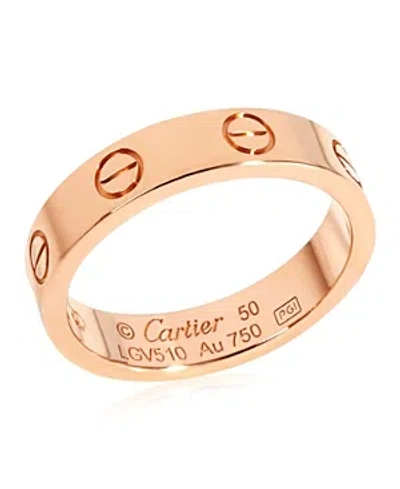 Pre-owned Cartier  Cartier Love 18k Rose Gold Ring