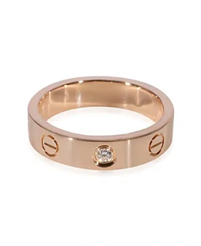 Pre-owned Cartier  Cartier Love 18k Rose Gold Wedding Band