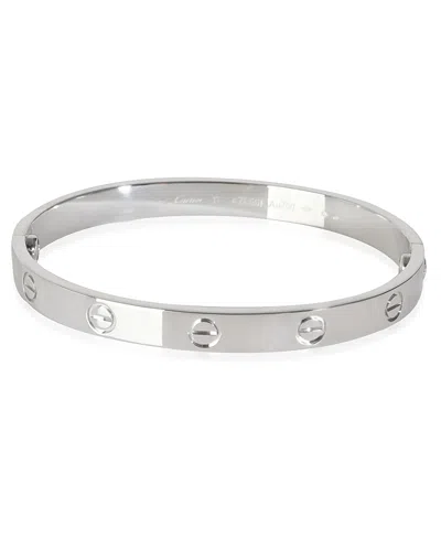 Pre-owned Pre-owned Cartier  Cartier Love 18k White Gold Bracelet
