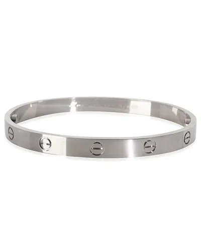 Pre-owned Pre-owned Cartier  Cartier Love 18k White Gold Bracelet