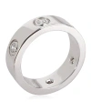 PRE-OWNED CARTIER PRE-OWNED CARTIER LOVE 18K WHITE GOLD FASHION RING