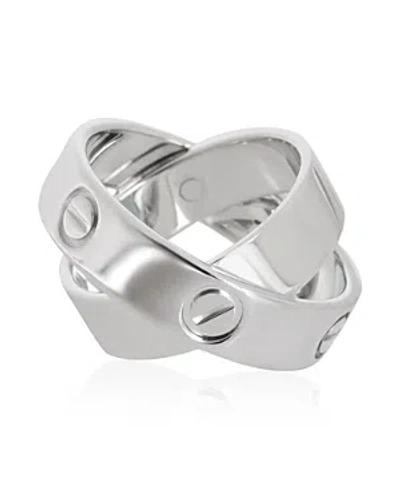 Pre-owned Cartier  Cartier Love 18k White Gold Ring