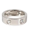 PRE-OWNED CARTIER PRE-OWNED CARTIER LOVE 18K WHITE GOLD WEDDING BAND