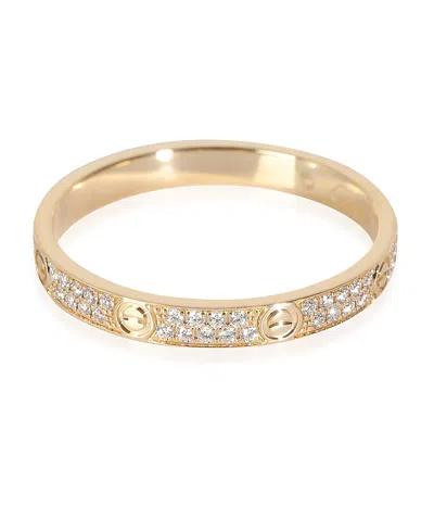 Pre-owned Pre-owned Cartier  Cartier Love 18k Yellow Gold Band In K Gold