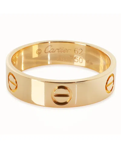 Pre-owned Pre-owned Cartier  Cartier Love 18k Yellow Gold Ring
