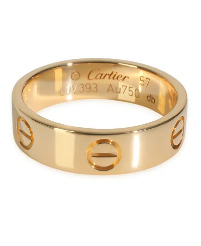 Pre-owned Pre-owned Cartier  Cartier Love 18k Yellow Gold Ring
