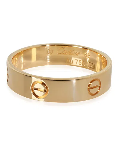 Pre-owned Pre-owned Cartier  Cartier Love 18k Yellow Gold Ring