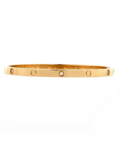 Pre-owned Pre-owned Cartier  Cartier Love 6 Diamond Bracelet 18k Gold And Diamonds