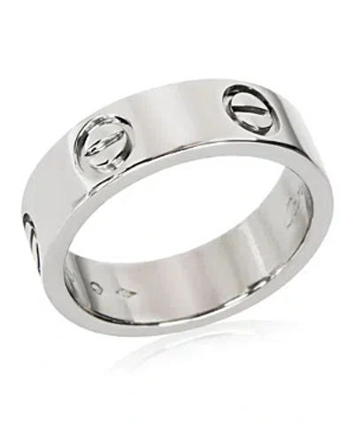 Pre-owned Cartier  Cartier Love 950 Platinum Ring