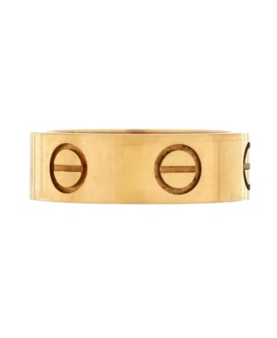 Pre-owned Pre-owned Cartier  Cartier Love Band Ring 18k Gold