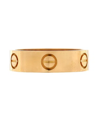 Pre-owned Pre-owned Cartier  Cartier Love Band Ring 18k Gold