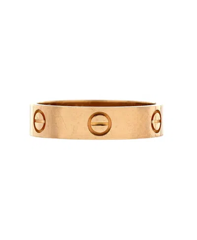 Pre-owned Pre-owned Cartier  Cartier Love Band Ring 18k Gold
