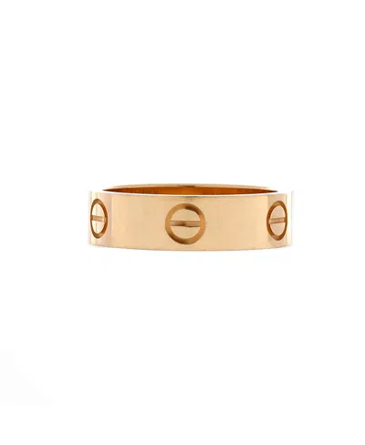 Pre-owned Pre-owned Cartier  Cartier Love Band Ring 18k Gold