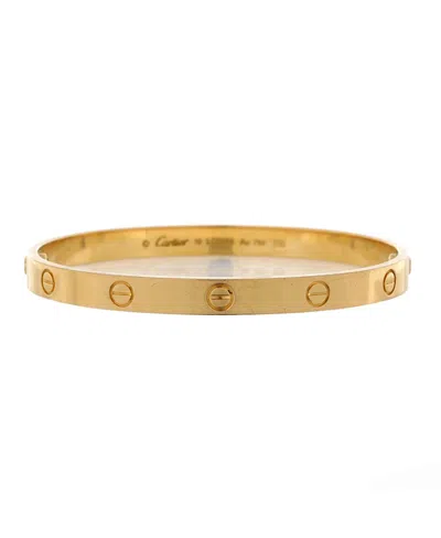 Pre-owned Pre-owned Cartier  Cartier Love Bracelet 18k Gold