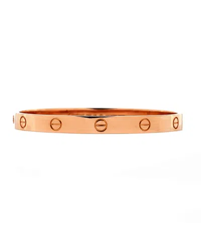 Pre-owned Pre-owned Cartier  Cartier Love Bracelet 18k Rose Gold
