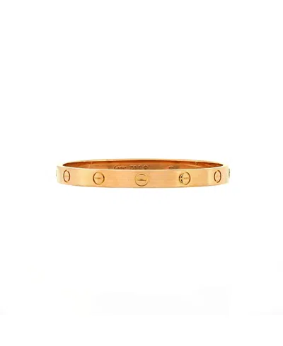 Pre-owned Pre-owned Cartier  Cartier Love Bracelet 18k Rose Gold