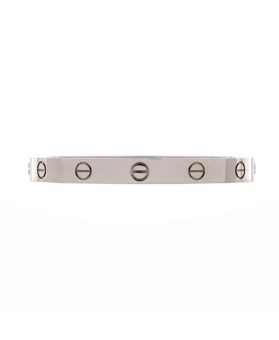 Pre-owned Pre-owned Cartier  Cartier Love Bracelet 18k White Gold