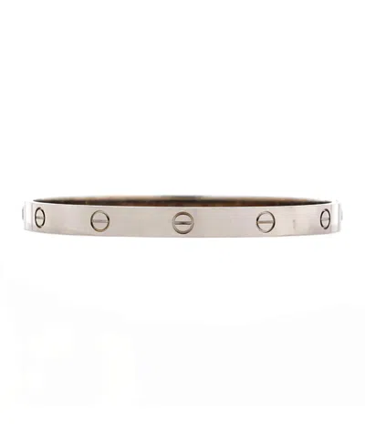 Pre-owned Pre-owned Cartier  Cartier Love Bracelet 18k White Gold