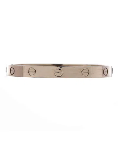 Pre-owned Pre-owned Cartier  Cartier Love Bracelet 18k White Gold