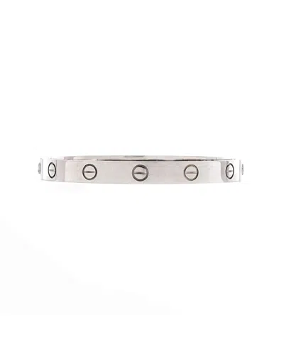 Pre-owned Pre-owned Cartier  Cartier Love Bracelet 18k White Gold