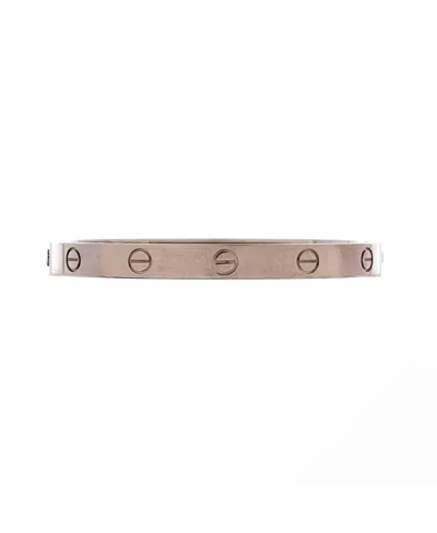 Pre-owned Pre-owned Cartier  Cartier Love Bracelet 18k White Gold