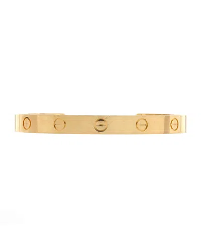 Pre-owned Pre-owned Cartier  Cartier Love Cuff Bracelet 18k Gold
