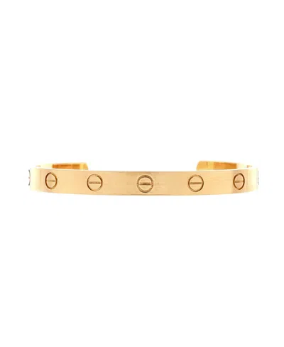 Pre-owned Pre-owned Cartier  Cartier Love Cuff Bracelet 18k Gold