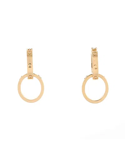 Pre-owned Pre-owned Cartier  Cartier Love Multiwear Double Hoop Earrings 18k Gold